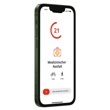 Alarmierung Beispiel-Alarmierung über die ASB SCHOCKT-App